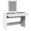 VidaXL (white) vidaXL Dressing Table with LED Cosmetic Table Vanity Makeup Table Smoked Oak 9