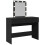 VidaXL (black) vidaXL Dressing Table with LED Cosmetic Table Vanity Makeup Table Smoked Oak 8