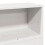 VidaXL vidaXL Bookcase Bed without Mattress Bed White Small Single Solid Wood Pine 9