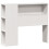 VidaXL vidaXL Bookcase Bed without Mattress Bed White Small Single Solid Wood Pine 7