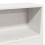 VidaXL vidaXL Bookcase Bed without Mattress Bed White Small Single Solid Wood Pine 9