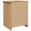 VidaXL vidaXL Bedside Cabinet Nightstand Bed Side Table Bed Cabinet Solid Wood Pine 7