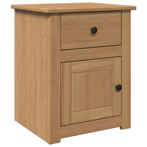 VidaXL vidaXL Bedside Cabinet Nightstand Bed Side Table Bed Cabinet Solid Wood Pine