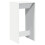 VidaXL vidaXL Bar Table Kitchen Counter Table Bistro Table White Engineered Wood 6