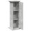 VidaXL vidaXL Display Stand with Storage Plant Stand Concrete Grey Engineered Wood 6