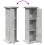 VidaXL vidaXL Display Stand with Storage Plant Stand Concrete Grey Engineered Wood 9
