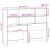 VidaXL vidaXL Headboard with Storage Bed Headboard Wax Brown 160 cm Solid Wood Pine 4