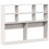 VidaXL vidaXL Headboard with Storage Bedroom Bed Header White 140 cm Solid Wood Pine 6