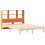 VidaXL vidaXL Headboard with Storage Bed Headboard Wax Brown 140 cm Solid Wood Pine 7