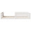 VidaXL vidaXL Bed Frame without Mattress White 75x190 cm Small Single Solid Wood Pine 5