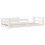 VidaXL vidaXL Bed Frame without Mattress Bed Base White 90x200 cm Solid Wood Pine 6