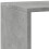 VidaXL vidaXL Room Divider Bookcase Bookshelf 4-Tier Concrete Grey Engineered Wood 9