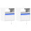 VidaXL vidaXL Wall-mounted Bedside Cabinets with LED Lights Bed Table 2 pcs White 3