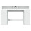 VidaXL vidaXL Desk with LED Lights Writing Table Working Table White Engineered Wood 6