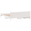 VidaXL vidaXL Bed Frame without Mattress Bed Base White 200x200 cm Solid Wood Pine 8