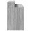 VidaXL vidaXL Desk with LED Lights Writing Working Table Grey Sonoma Engineered Wood 7