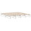 VidaXL vidaXL Bookcase Bed without Mattress White 180x200 cm Super King Solid Wood 5