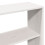 VidaXL vidaXL Bookcase Bed without Mattress White 180x200 cm Super King Solid Wood 10