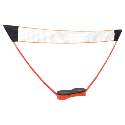 VidaXL vidaXL Badminton Set with 2 Rackets, Net and Storage Case Badminton Racket 1