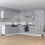 VidaXL vidaXL Drawer Bottom Cabinet Grey Sonoma Engineered Wood Kitchen Cupboard 3