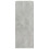 VidaXL vidaXL 2-Tier Book Cabinet Concrete Grey Engineered Wood Storage Highboard 5