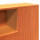 VidaXL vidaXL Headboard with Storage Bed Headboard Wax Brown 140 cm Solid Wood Pine 8
