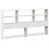 VidaXL vidaXL Headboard with Storage Bedroom Bed Header White 180 cm Solid Wood Pine 3