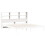 VidaXL vidaXL Headboard with Storage Bedroom Bed Header White 180 cm Solid Wood Pine 7