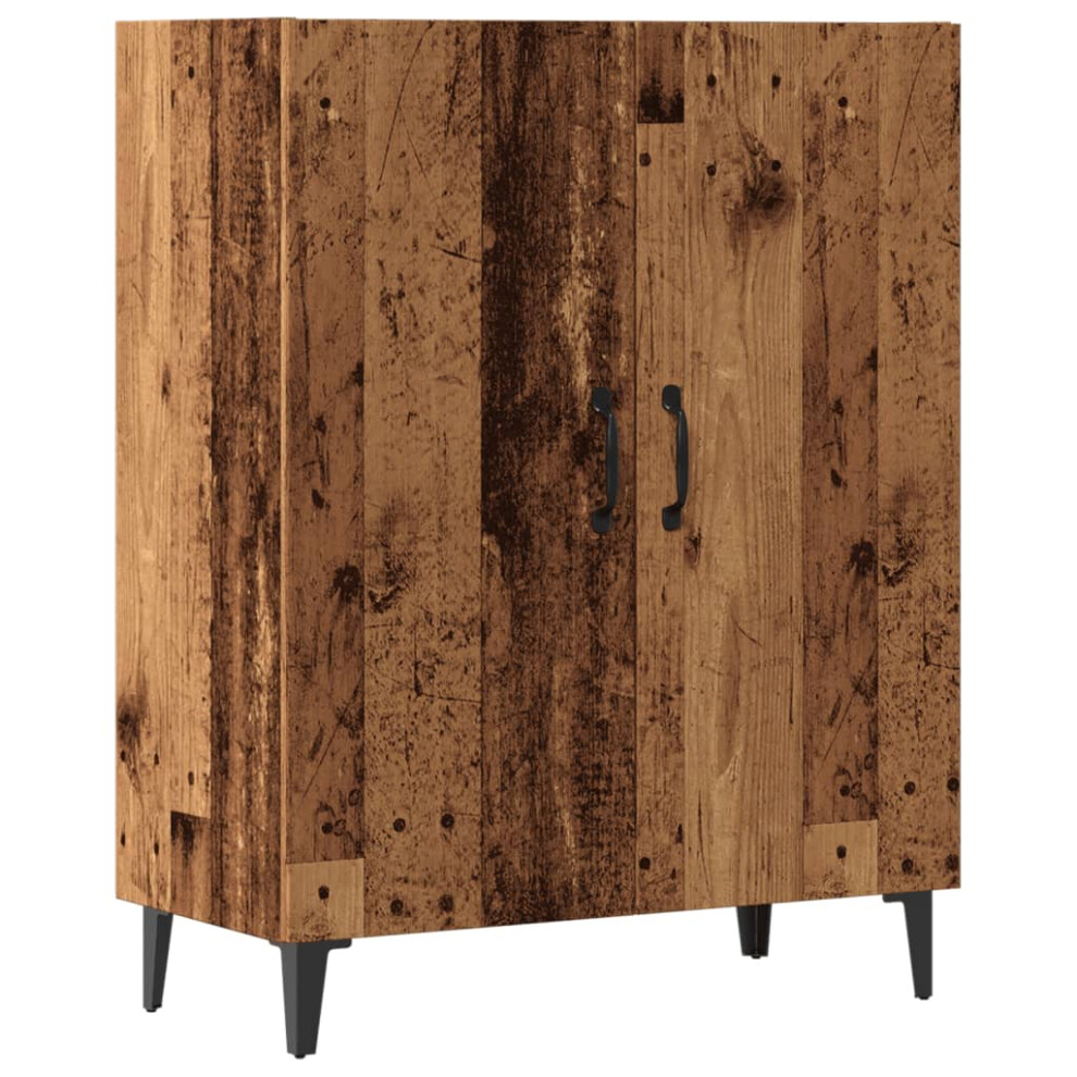 Vidaxl Sideboard Cupboard Side Cabinet Highboard Old Wood Engineered Wood
