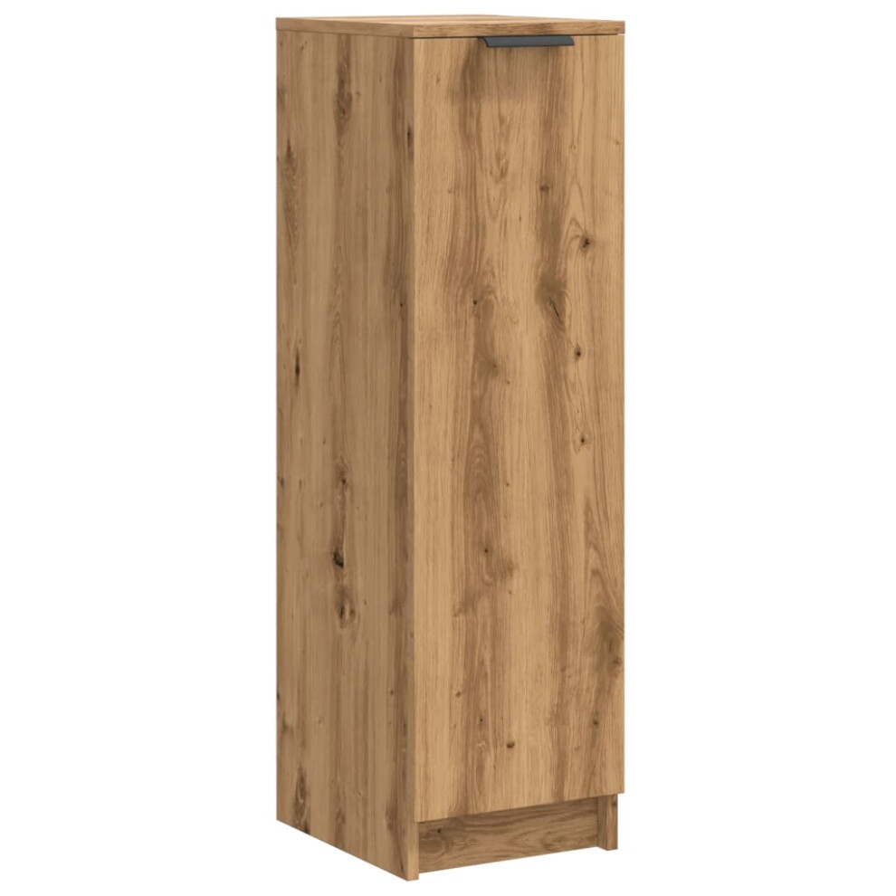Vidaxl Shoe Cabinet Shoe Cupboard Shoe Rack Shelf Artisan Oak Engineered Wood