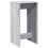 VidaXL vidaXL Bar Table Kitchen Pub Table Bistro Table Grey Sonoma Engineered Wood 2