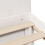 VidaXL vidaXL Bookcase Bed without Mattress Bed Base White 160x200cm Solid Wood Pine 9