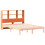 VidaXL vidaXL Headboard with Storage Bed Headboard Wax Brown 150 cm Solid Wood Pine 7