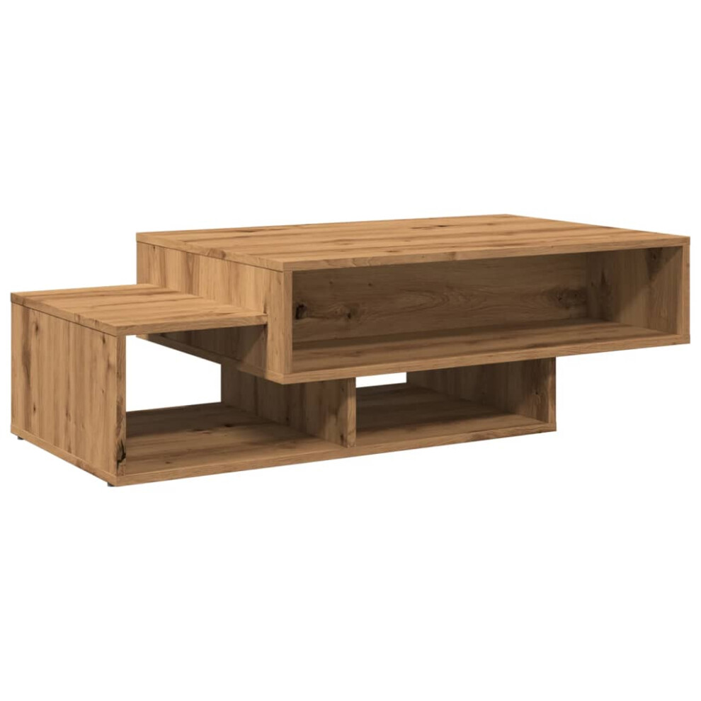 vidaXL Coffee Table Hall End Table Tea Side Table Artisan Oak Engineered Wood