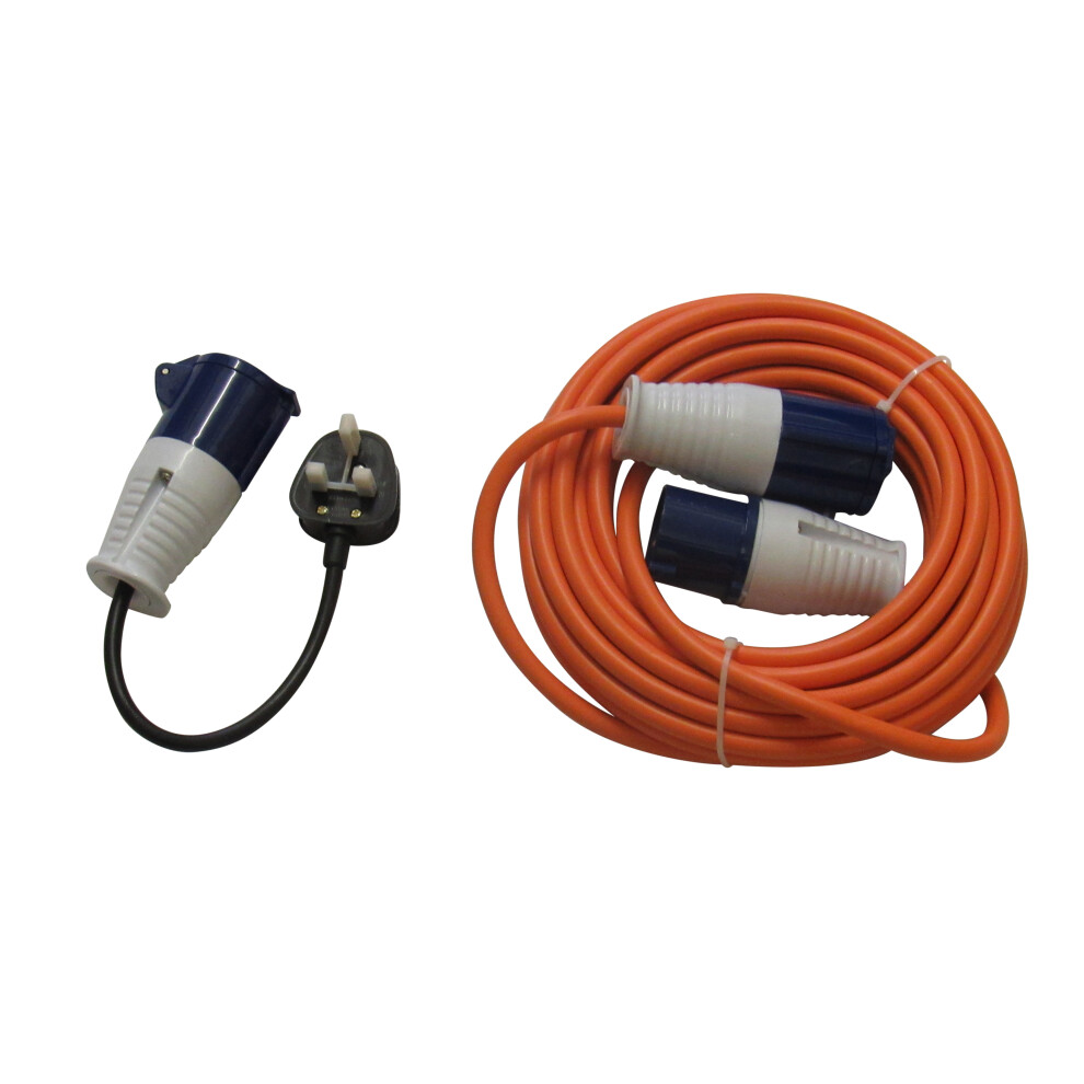 (25M, With Adaptor) Caravan Mains Hook Up Cable 1.5Mm (Adaptor Lead) 600988558861