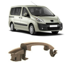 Peugeot Expert 2007-2016 Door Handle Front Left Rear Left & Right W/O Key Primed