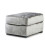 (Silver, Footstool) Chelsea Crushed Velvet Corner Sofa Range 1