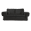 (Black, 3 Seater) Chelsea Crushed Velvet Corner Sofa Range 1