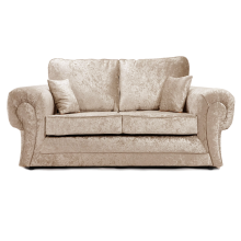(Mink, 2 Seater) Chelsea Crushed Velvet Corner Sofa Range