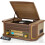 Denver (Light Wood) Denver MCR-50 CD Cassette Record Player HiFi 1