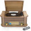 Denver (Light Wood) Denver MCR-50 CD Cassette Record Player HiFi 3