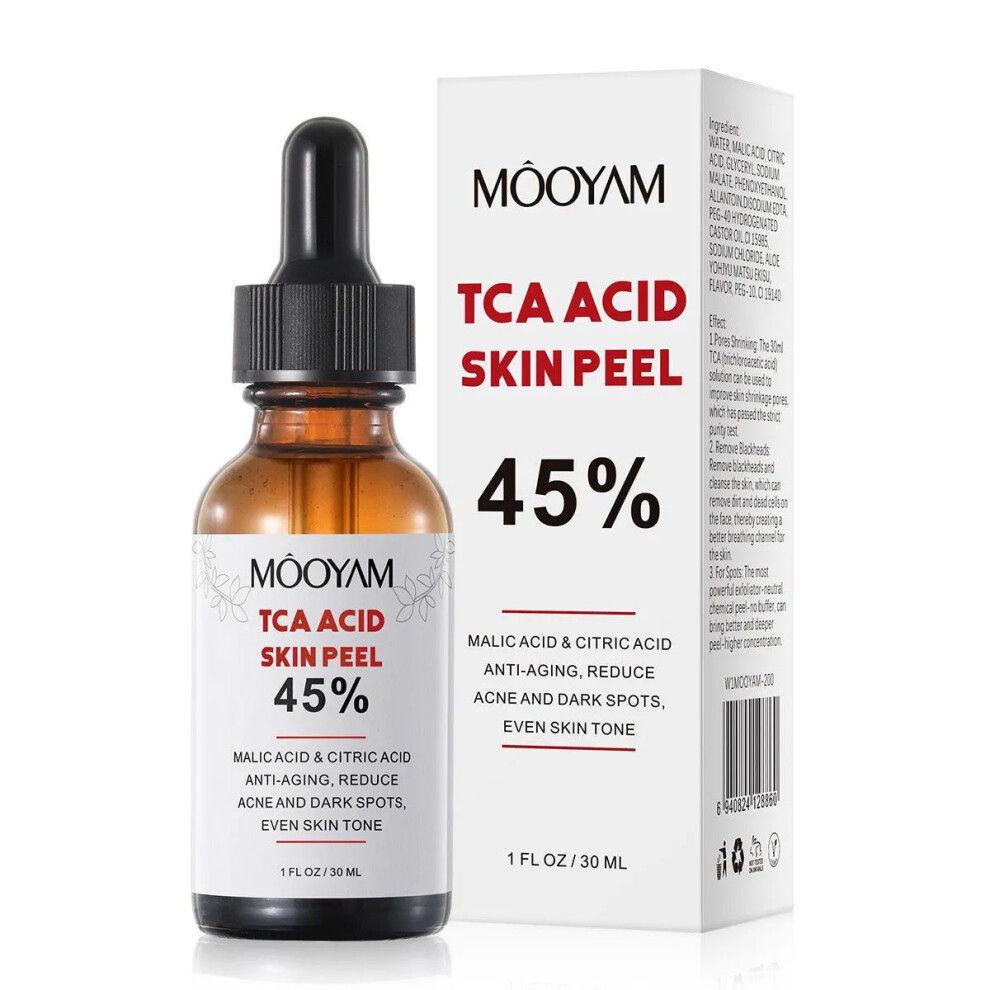 (1 Bottle 45% Serum) 30ml TCA Peel Serum 40% 45% 50% Face Skin Care
