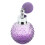 CNNOTEPAD 110ML Crystal Perfume Bottle White Atomizer Refillable Glass 2