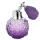 CNNOTEPAD 110ML Crystal Perfume Bottle White Atomizer Refillable Glass 4