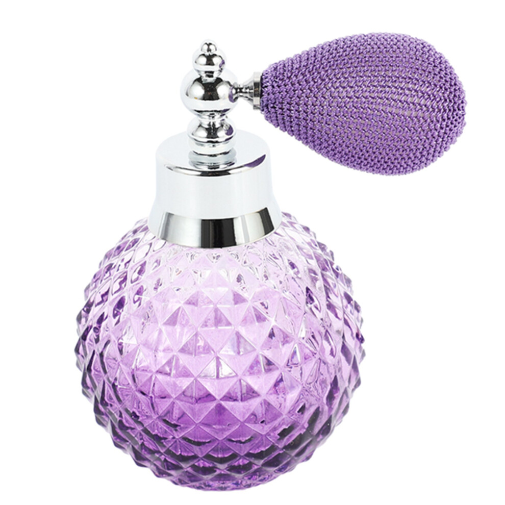 CNNOTEPAD 110ML Crystal Perfume Bottle White Atomizer Refillable Glass