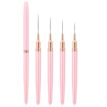 CNNOTEPAD Nail Art Liner Brushes, 5Pcs Painting Brush Set Drawing Tool
