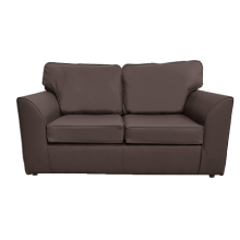 (Brown, 2 Seater) Dalmore Faux Leather Corner Sofa Range
