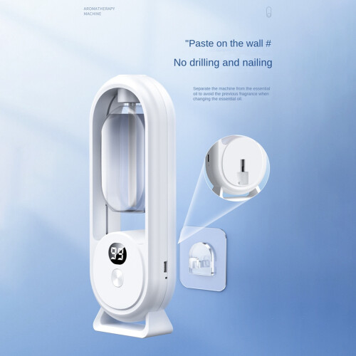 CNNOTEPAD Wall-Mounted Rechargeable Essential Oil Diffuser with Timed Settings and Humidification - Wireless Air Freshener 1
