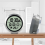 CNNOTEPAD No Punching Suction Cup Clock Home Waterproof Bathroom Kitchen 2