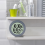 CNNOTEPAD No Punching Suction Cup Clock Home Waterproof Bathroom Kitchen 3